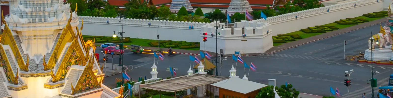 Wat Phra Kaew, the Temple of the Emerald Buddha, Bangkok, Thailand
