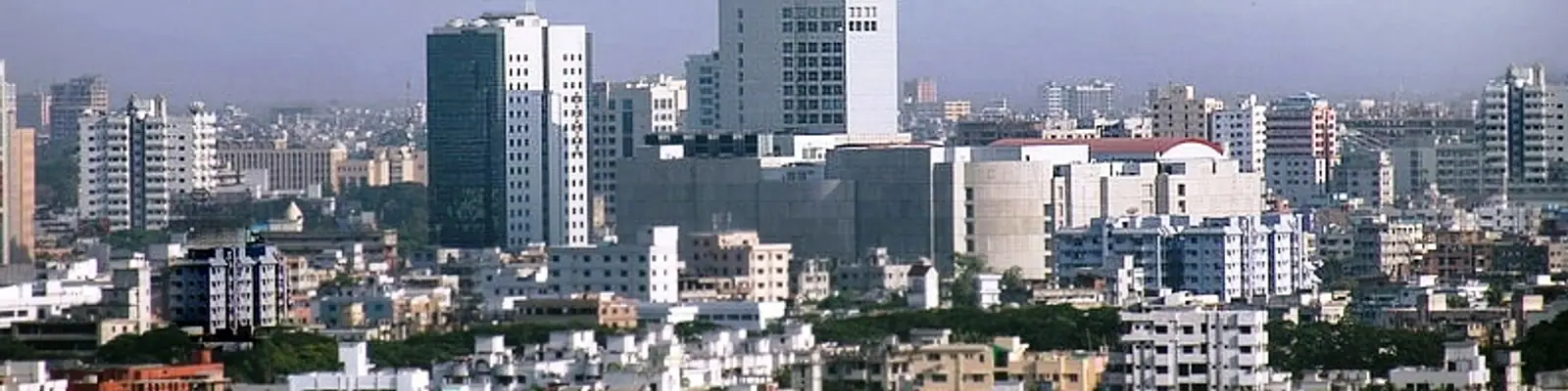 Dhaka skyline, Bangladesh