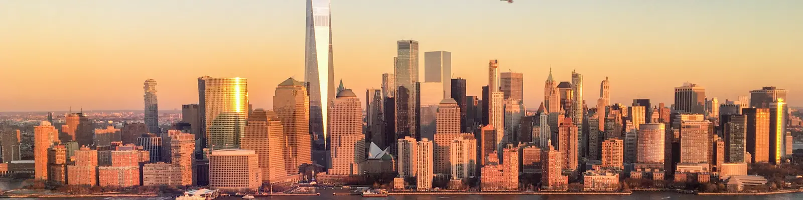 Lower Manhattan skyline, New York, United States
